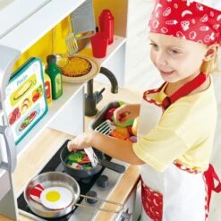 Hape Deluxe Kitchen With Fun Fan Stove -Children Toy Store HapeDeluxeKitchenwithFunFanStove 4