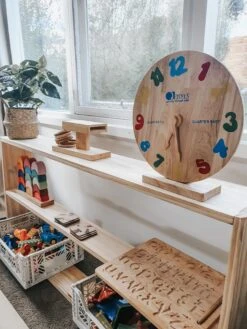 QToys Wooden Clocks 9 QToys Wooden Clocks -Children Toy Store IMG 9226 scaled 1