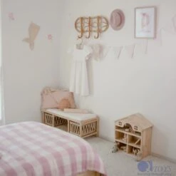 QToys Classic Wooden Dollhouse -Children Toy Store ImaginativePlay11