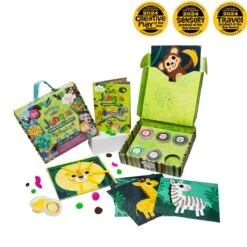 My Creative Box Jungle Dough Sensory Craft Box