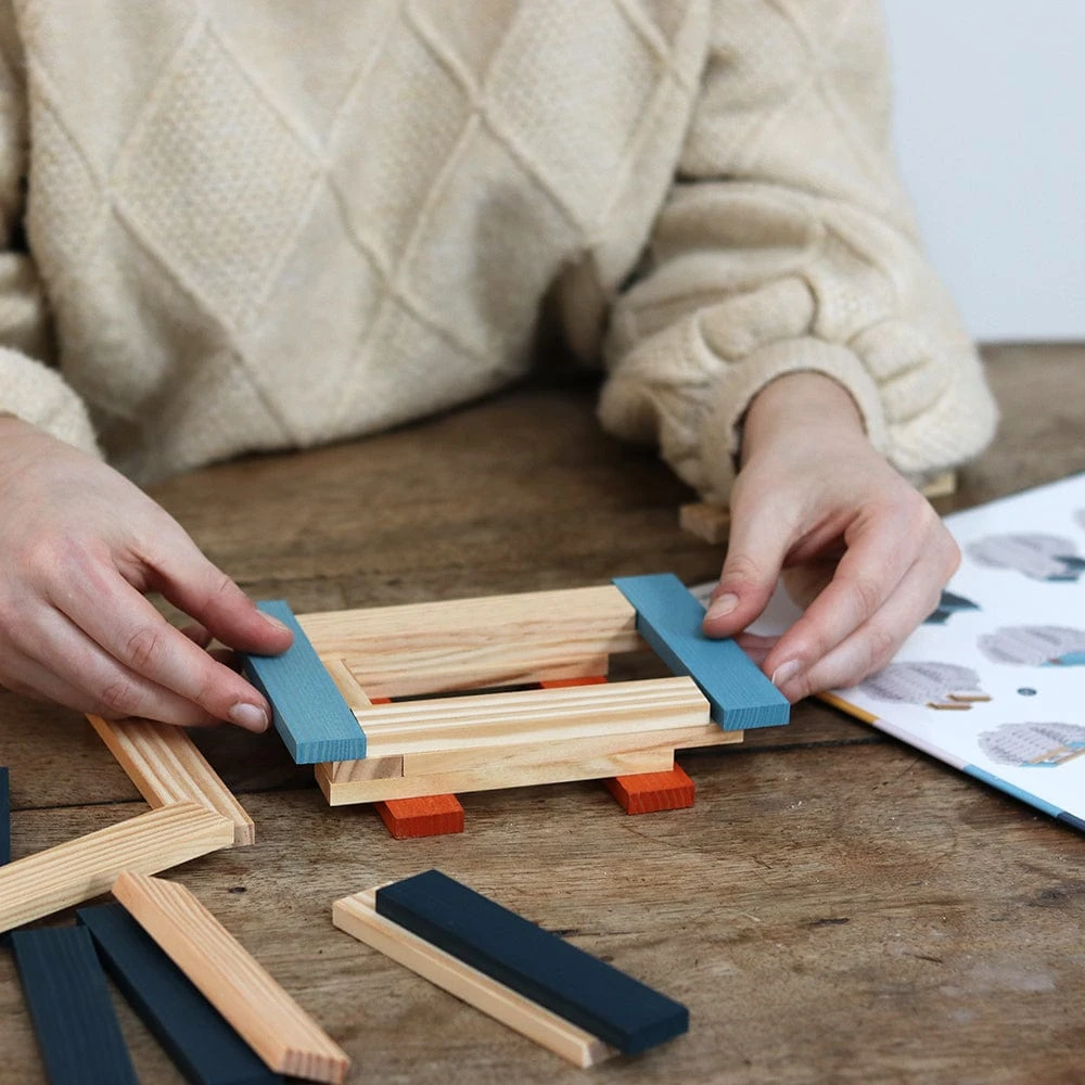 Kapla Owl Construction Set 4 Kapla Owl Construction Set - Image 2