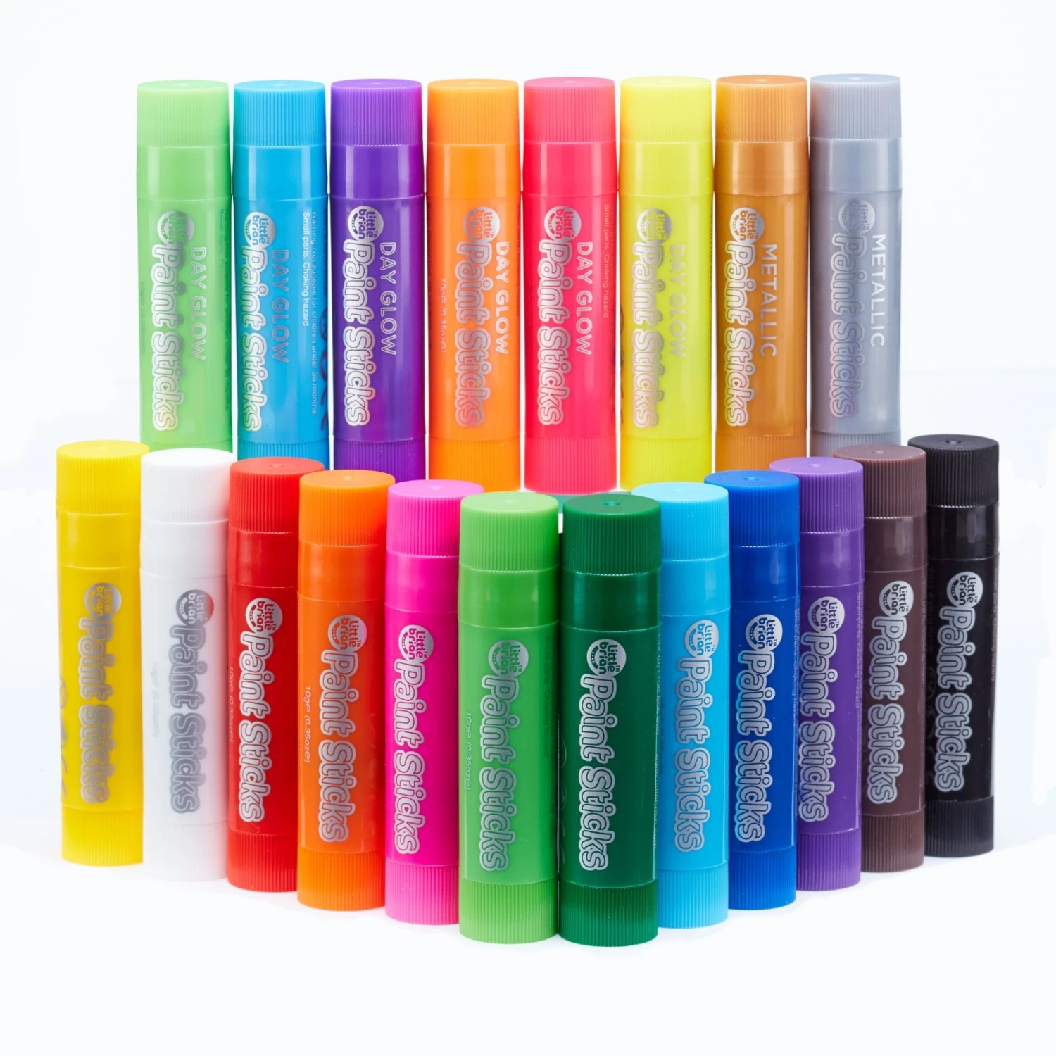 Little Brian Paint Sticks Bucket - 20pk 4 Little Brian Paint Sticks Bucket - 20pk - Image 2