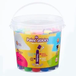 Little Brian Paint Sticks Bucket - 20pk