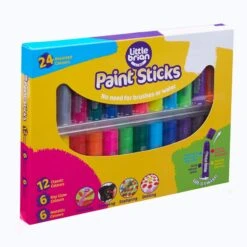 Little Brian Paint Sticks - Assorted 24 Pk