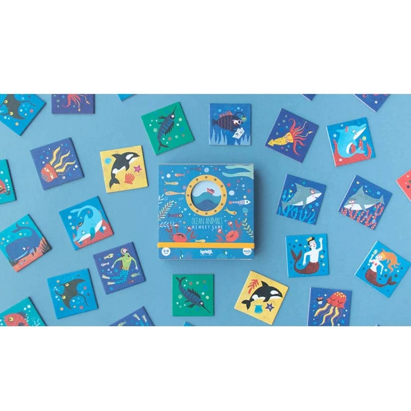 Londji Game - Ocean Animals Memo 4 Londji Game - Ocean Animals Memo - Image 2