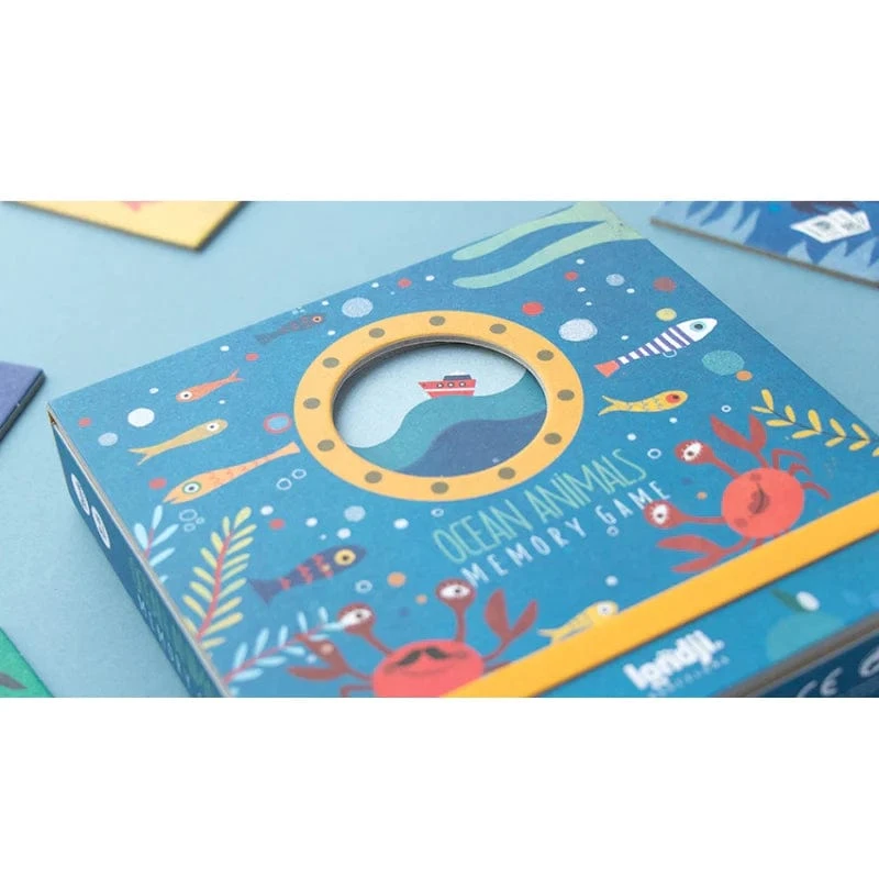 Londji Game - Ocean Animals Memo 6 Londji Game - Ocean Animals Memo - Image 4