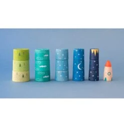 Londji Wooden Stacking Toy - Up To The Stars -Children Toy Store LondjiWoodenStackingToy UptotheStars 4