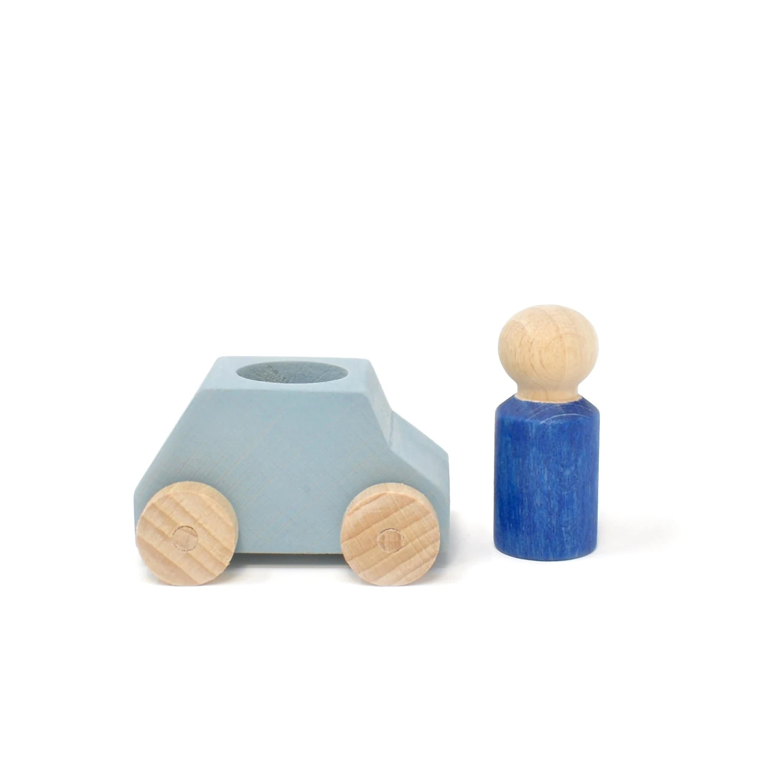 Lubulona Car Grey With Blue Figure 3 Lubulona Car Grey With Blue Figure