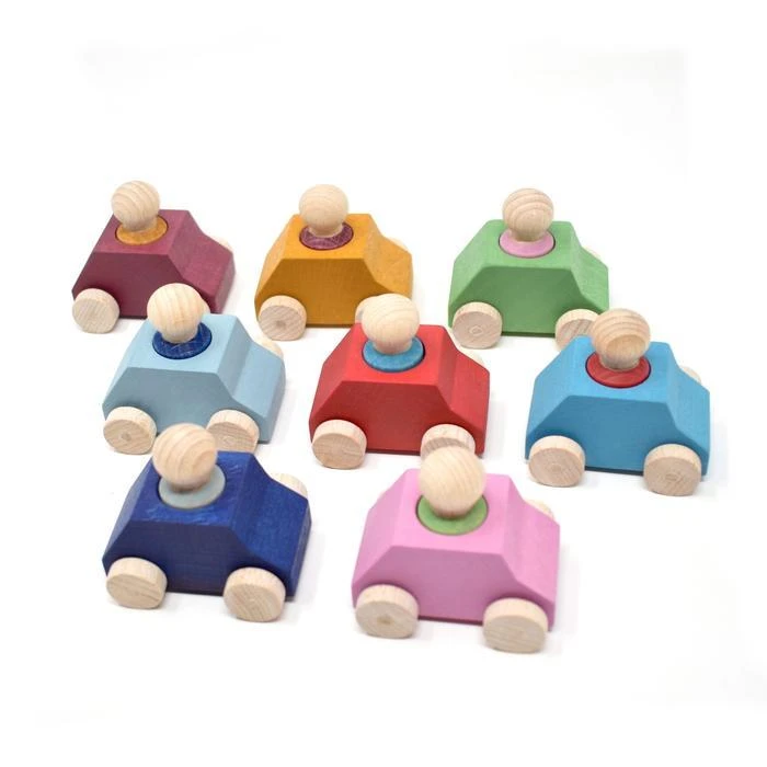 Lubulona Cars With Figures, 8 Pack 3 Lubulona Cars With Figures, 8 Pack