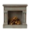Maileg Miniature Fireplace Vintage Blue