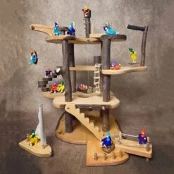 Magic Wood Large Buildable Treehouse -Children Toy Store MagicWoodBuildableTreehouse 7