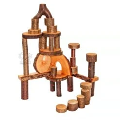 Magic Wood Eco Blocks 36 Pcs -Children Toy Store MagicWoodEcoBlocks36Pcs 2