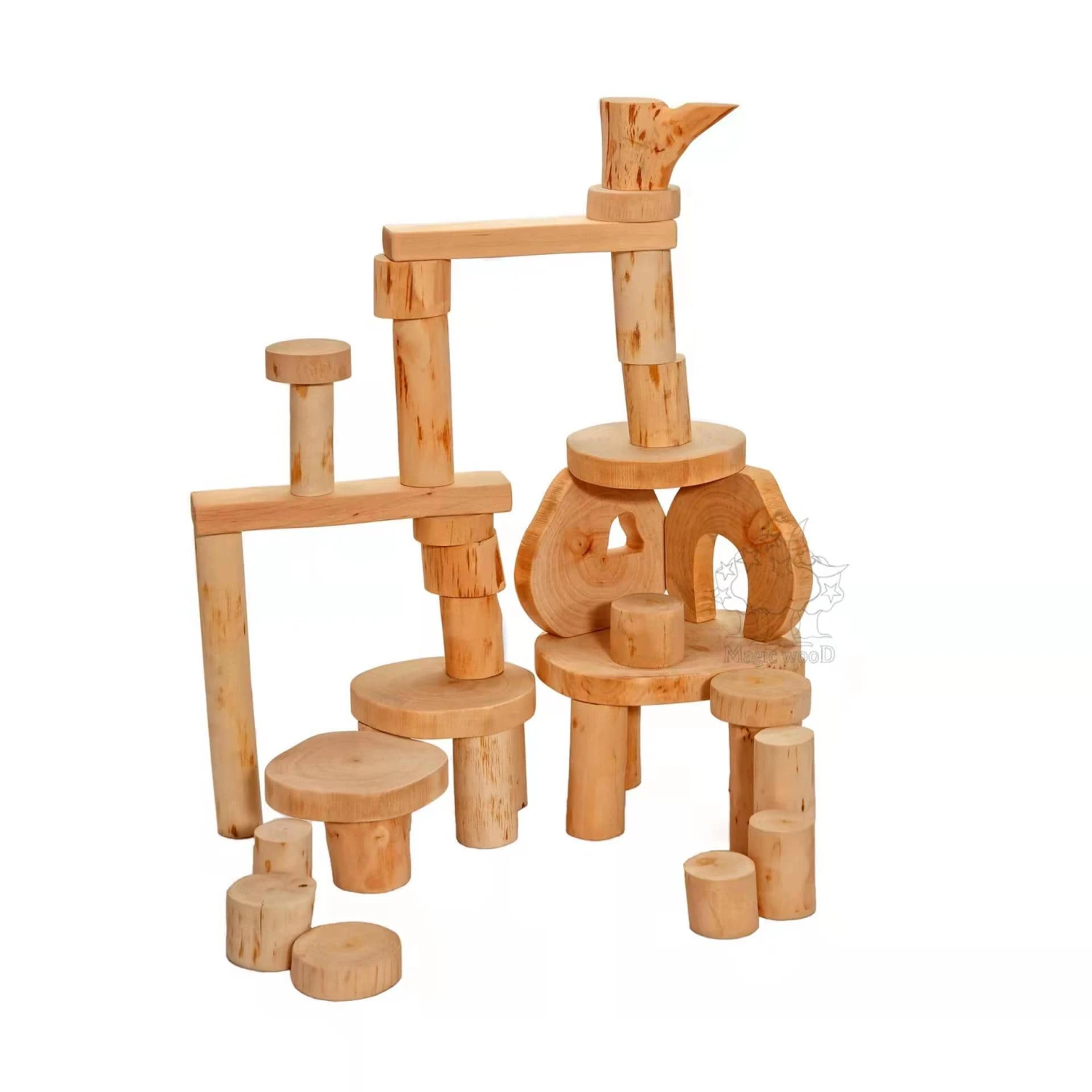 Magic Wood Ecoblocks - Barkless 36 4 Magic Wood Ecoblocks - Barkless 36 - Image 2