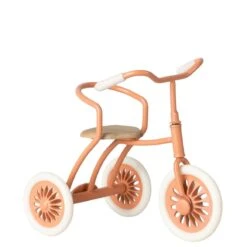 Maileg Abri A Tricycle For Mouse Coral