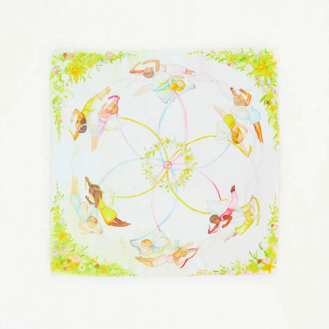 Sarah's Silks Mini Playsilk May Day 3 Sarah's Silks Mini Playsilk May Day