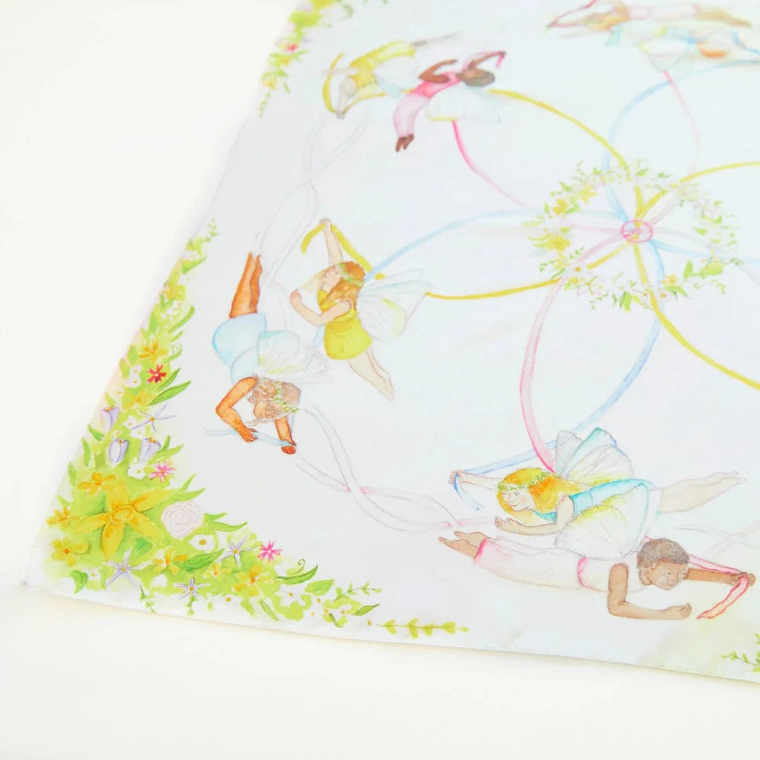 Sarah's Silks Mini Playsilk May Day 4 Sarah's Silks Mini Playsilk May Day - Image 2