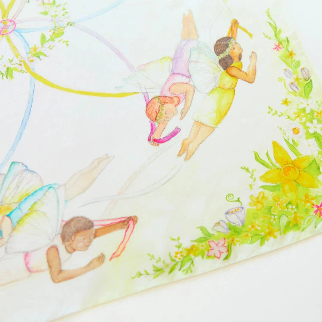 Sarah's Silks Mini Playsilk May Day 6 Sarah's Silks Mini Playsilk May Day - Image 4