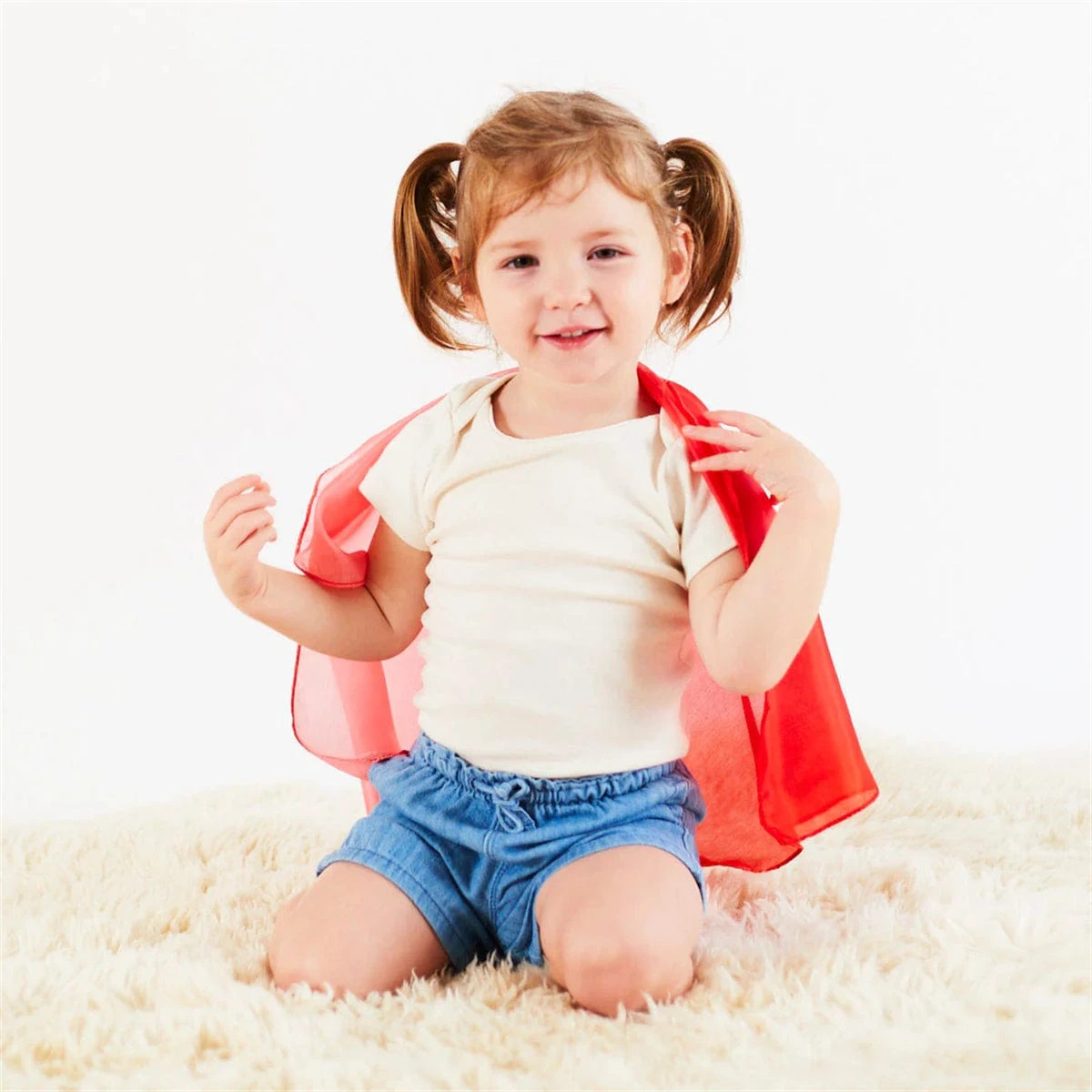 2025 New Sarah’s Silks Mini Strawberry Playsilk 8 2025 New Sarah’s Silks Mini Strawberry Playsilk - Image 6