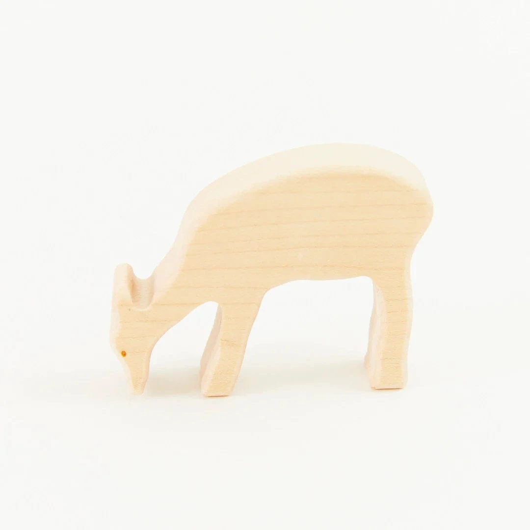 Sarah's Silks Wooden Animal - Maple - Deer 4 Sarah's Silks Wooden Animal - Maple - Deer - Image 2