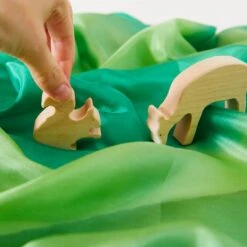 Sarah's Silks Wooden Animal - Maple - Deer 12 Sarah's Silks Wooden Animal - Maple - Deer -Children Toy Store MushroomFlatlays24