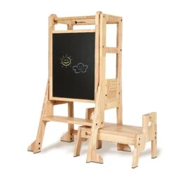 My Duckling Solid Wood Adjustable Learning Tower 3in1 - Deluxe (Duck Stool Handle) 20 My Duckling Solid Wood Adjustable Learning Tower 3in1 - Deluxe (Duck Stool Handle) -Children Toy Store MyDuckling2024NewDeluxeSolidWoodAdjustableLearningTower DuckwithRectangleHandle 1 ee9f4fa9 75ad 4f0a b1cd 2dbd5b7e5ae1