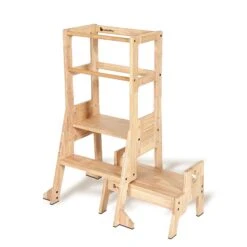My Duckling Solid Wood Adjustable Learning Tower 3in1 - Deluxe (Duck Stool Handle) 22 My Duckling Solid Wood Adjustable Learning Tower 3in1 - Deluxe (Duck Stool Handle) -Children Toy Store MyDuckling2024NewDeluxeSolidWoodAdjustableLearningTower DuckwithRectangleHandle4 1