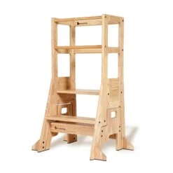 My Duckling Solid Wood Adjustable Learning Tower 3in1 - Deluxe(Rectangle Stool Handle) -Children Toy Store MyDucklingSolidWoodAdjustableLearningTower3in1 Deluxe SquareStoolHandle 6 3f3ff077 54f4 4b1e b07b 4b27e51199a0