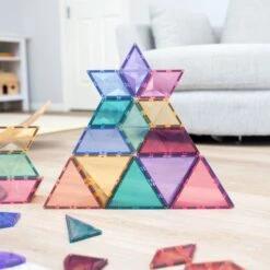 Connetix Tiles Pastel Shape Expansion Pack 48 Piece 19 Connetix Tiles Pastel Shape Expansion Pack 48 Piece -Children Toy Store NewShapes square 7 retouched