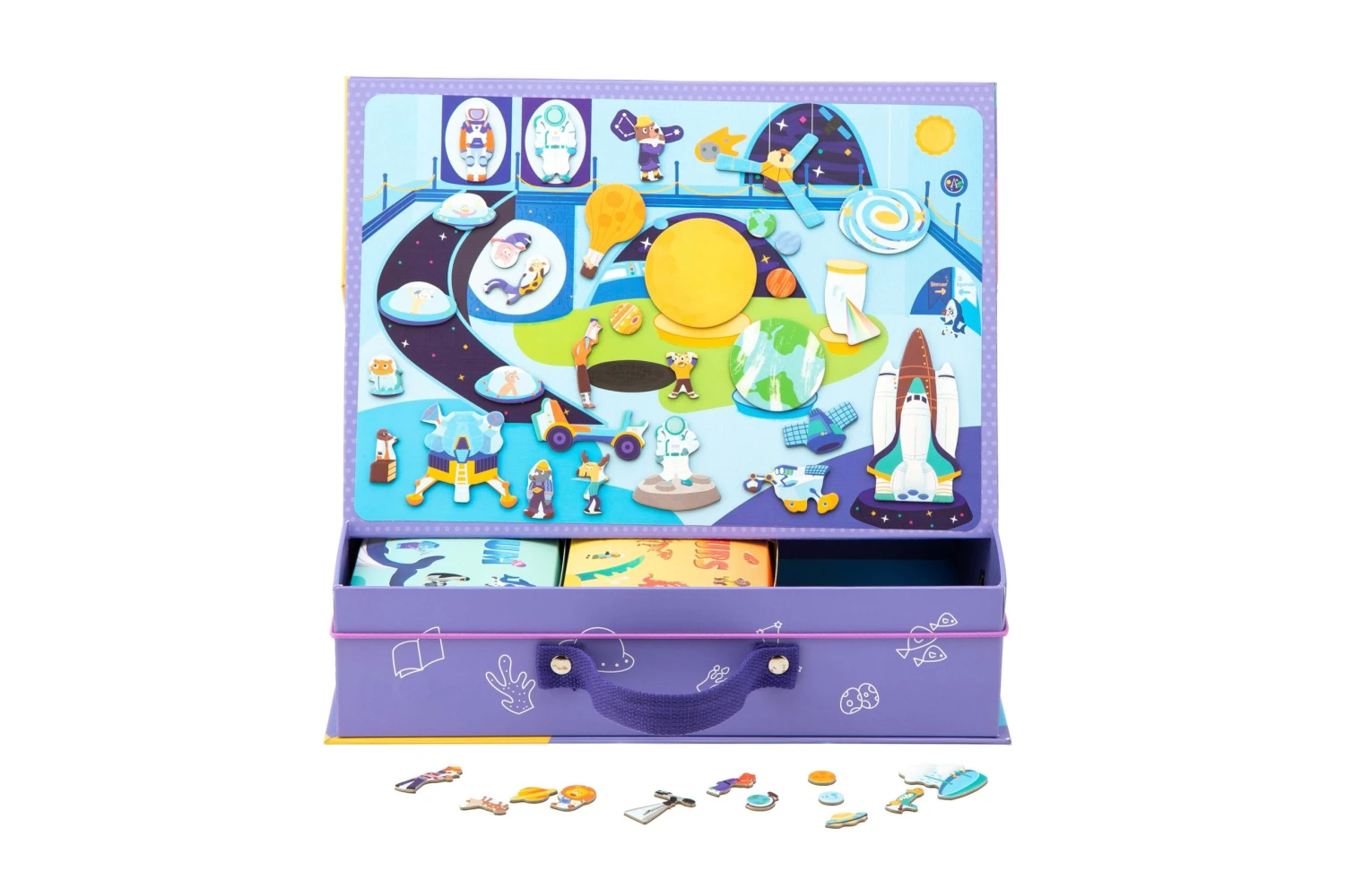 MierEdu Magnetic Puzzle Play Kit - My Museum 5 MierEdu Magnetic Puzzle Play Kit - My Museum - Image 3