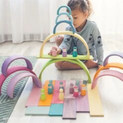 Grimm’s Building Boards Pastel -Children Toy Store PastelBuildingBoards08