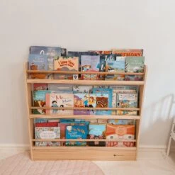 My Duckling NALA 3 Tier Adjustable Solid Wood Bookshelf -Children Toy Store Photo1 4 2024 103928am 1