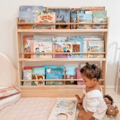 My Duckling NALA 3 Tier Adjustable Solid Wood Bookshelf -Children Toy Store Photo1 4 2024 112720am 1