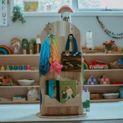 My Duckling Revolving Solid Wood Bookcase -Children Toy Store Photo7 11 21 112621am 9bc292b9 918c 4fde a42d ea4da5776f4a