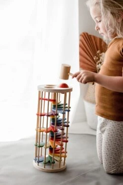 QToys Pound A Ball Tower 11 QToys Pound A Ball Tower -Children Toy Store PoundABallTower 2