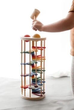 QToys Pound A Ball Tower 10 QToys Pound A Ball Tower -Children Toy Store PoundABallTower 3