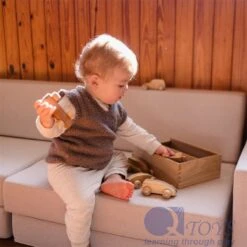 QToys Wooden Car Play Set -Children Toy Store QTOYSCarPlaySet01