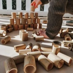 QToys Bamboo Balancing (Set Of 100 Pcs) -Children Toy Store QToysBambooBalancing Setof100pcs 1