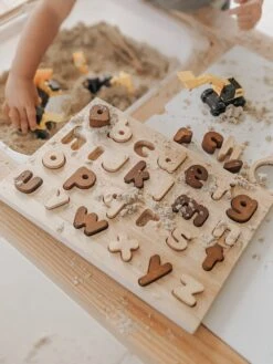 QToys Natural Lowercase Puzzle -Children Toy Store QToysNaturalLowercasePuzzle 1