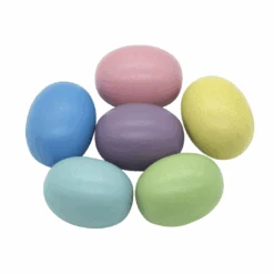 QToys Pastel Colour Jumbo Eggs Set Of 6