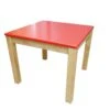 QToys Red Top Timber Table -Children Toy Store QToysRedTopTimberTable