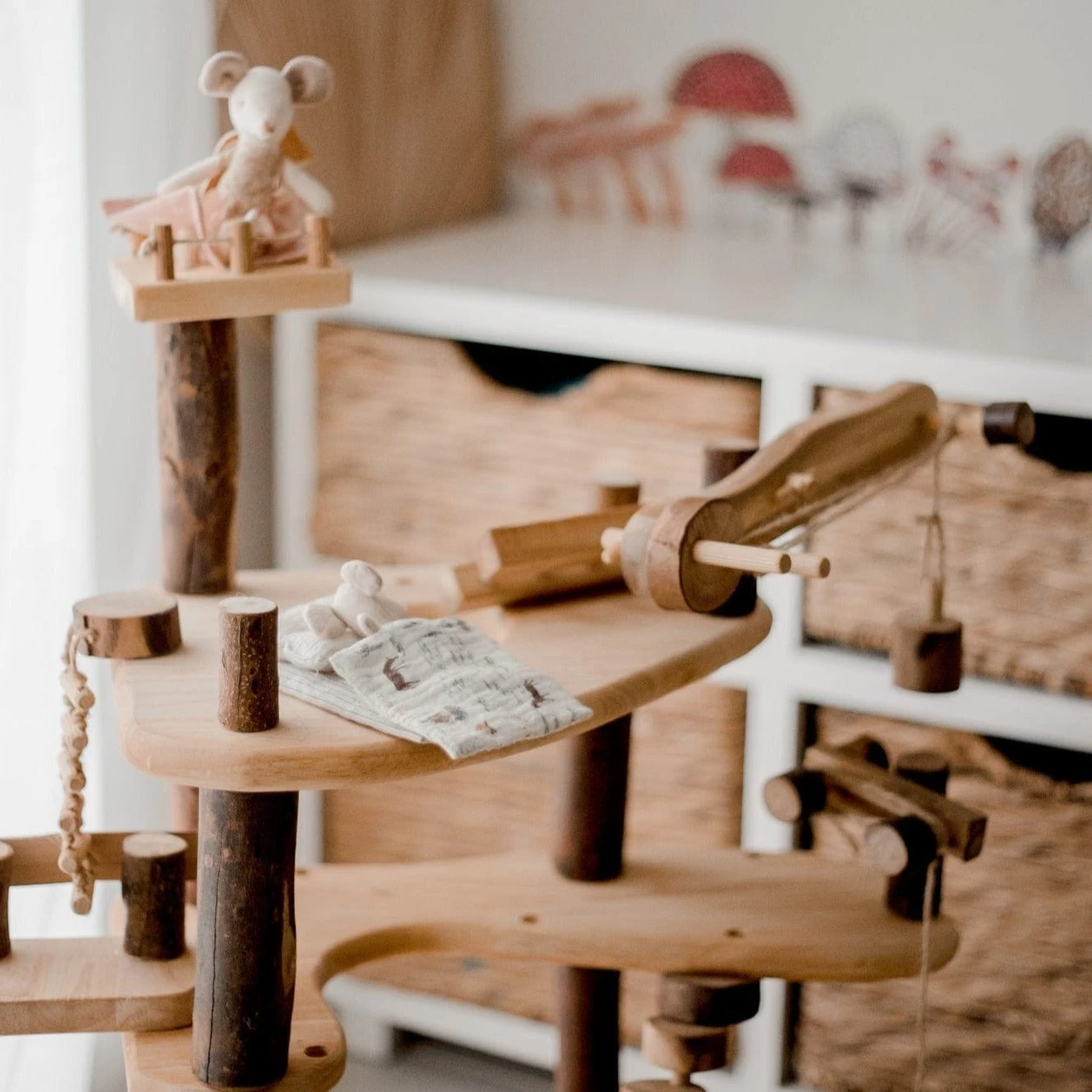 QToys Three Level Tree House Play Set 4 QToys Three Level Tree House Play Set - Image 2