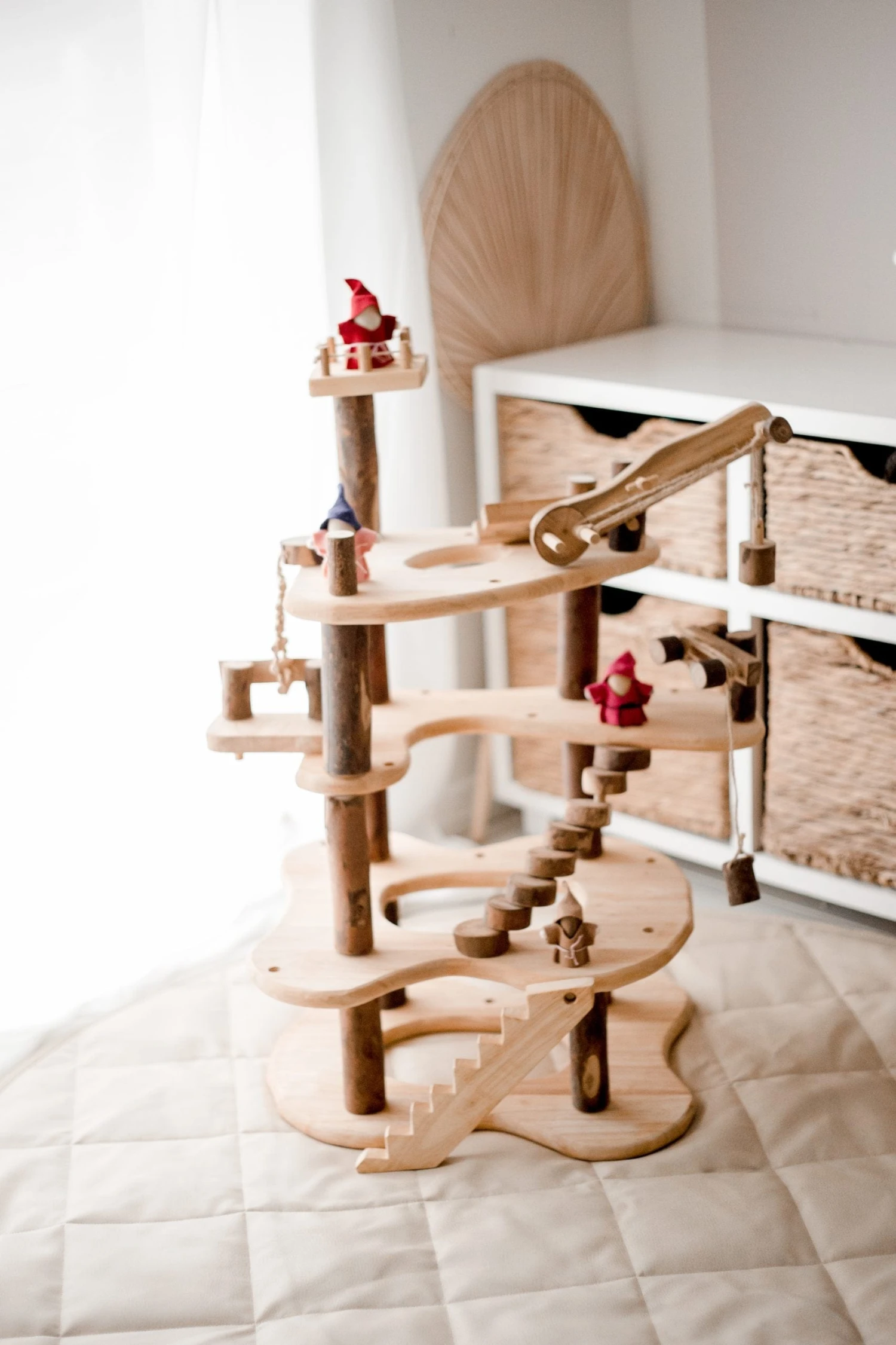 QToys Three Level Tree House Play Set 7 QToys Three Level Tree House Play Set - Image 5