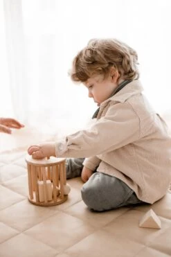 QToys Wooden Shape Sorter -Children Toy Store QToysWoodenShapeSorter 3