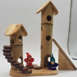 Qtoys Bamboo Gnome Play Set