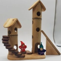 Qtoys Bamboo Gnome Play Set -Children Toy Store QtoysBambooGnomePlaySet 3