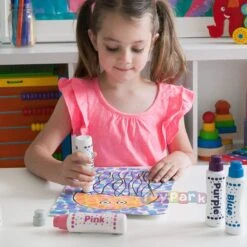 Do A Dot Art! Rainbow Markers 6 Pack -Children Toy Store R4