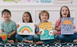 Do A Dot Art! Rainbow Markers 6 Pack -Children Toy Store R5
