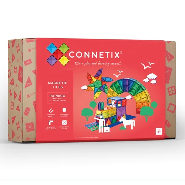 Connetix Tiles 306 Piece Rainbow Complete Bundle 4 Connetix Tiles 306 Piece Rainbow Complete Bundle - Image 2