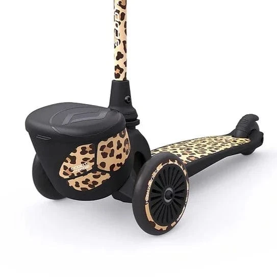 Scoot & Ride Highwaykick 2 Scooter -Leopard 5 Scoot & Ride Highwaykick 2 Scooter -Leopard - Image 3