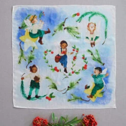 Sarah's Silks Mini Playsilks Illustrated -Children Toy Store SS5021030 Star Fairy Mini Silk